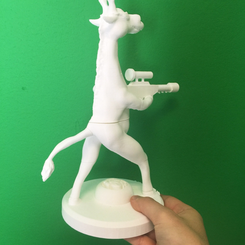 3D Printable Falcon Lover From PewDiePie Legend of the Brofist by Simone  Fontana, image size:1000x1000