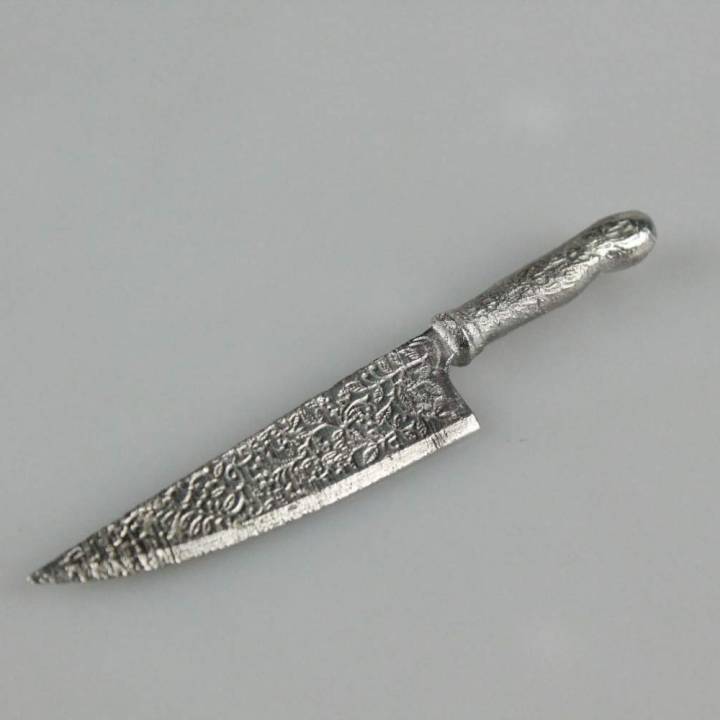 Mini Vorpal Blade pendant from Alice the madness returns. image