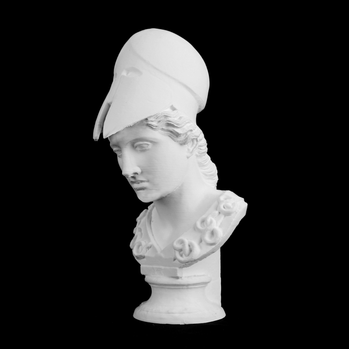 Bust of Athena at The Altes Museum, Berlin image