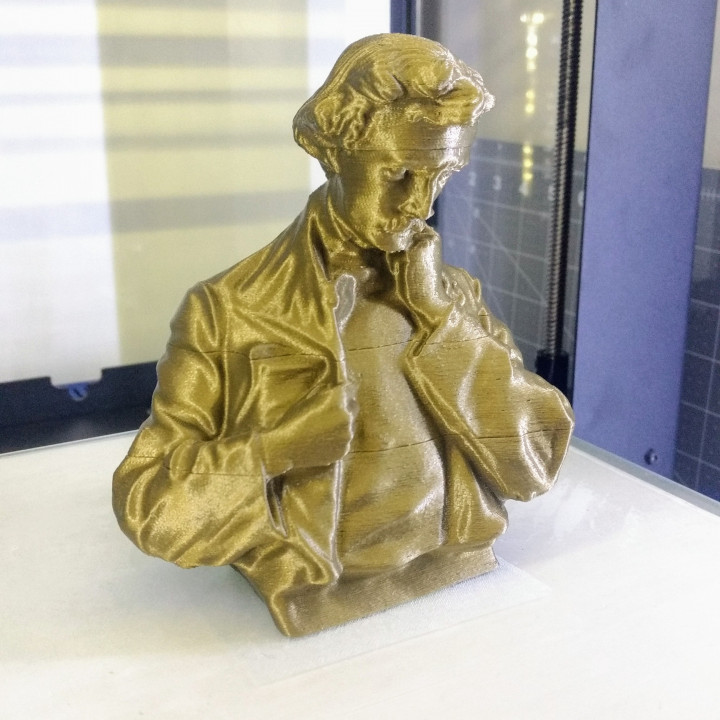 3D Print of Edgar Allan Poe at The Baltimore Museum of Art, Maryland by ...