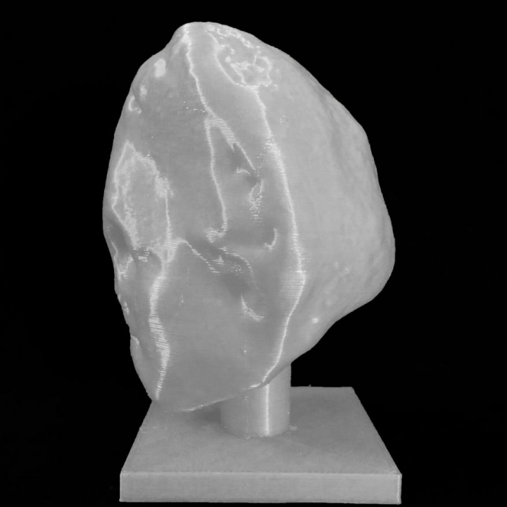 Marble head of a Veiled Goddess at The Metropolitan Museum of Art, New York image