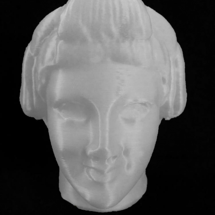 Marble Head of Apollo at The Metropolitan Museum of Art, New York image