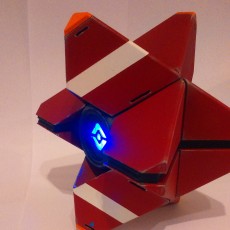 Picture of print of LARGE Destiny Ghost Fully Detailed Model, LED Illuminated, no supports!