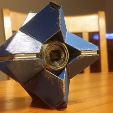 Picture of print of Destiny Ghost (SMALL) Fully Detailed Model, LED Illuminated, Fully printable without supports!