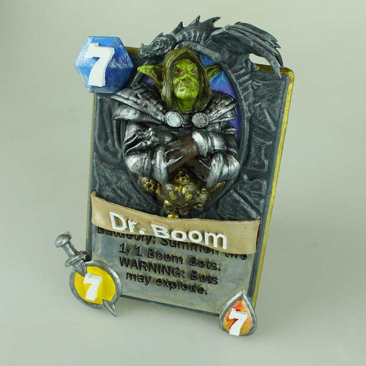 Dr. Boom Card from Hearthstone image