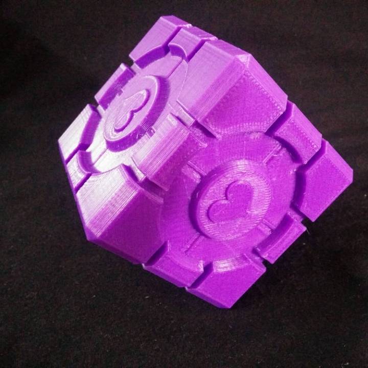 Companion Cube from Portal image