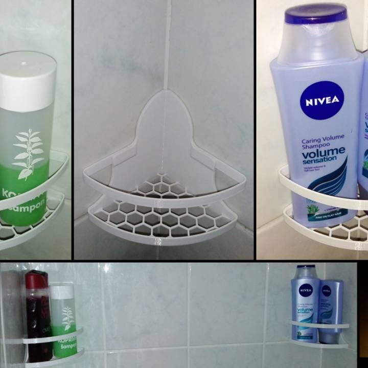 Corner Holder for Shampoo