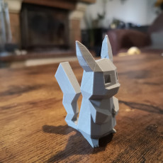 Picture of print of Low-Poly Pikachu