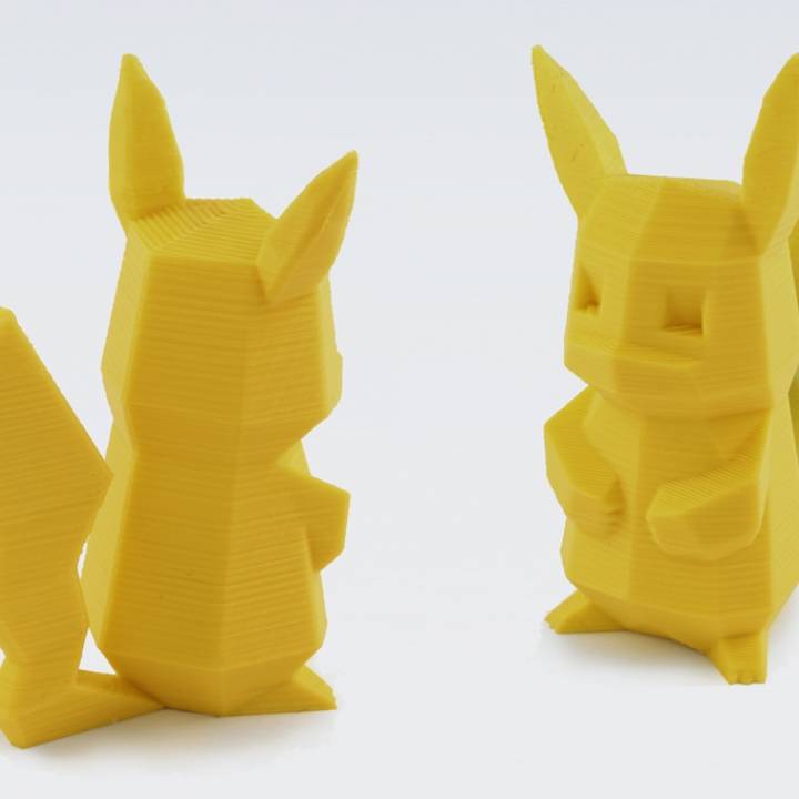 Low-Poly Pikachu image