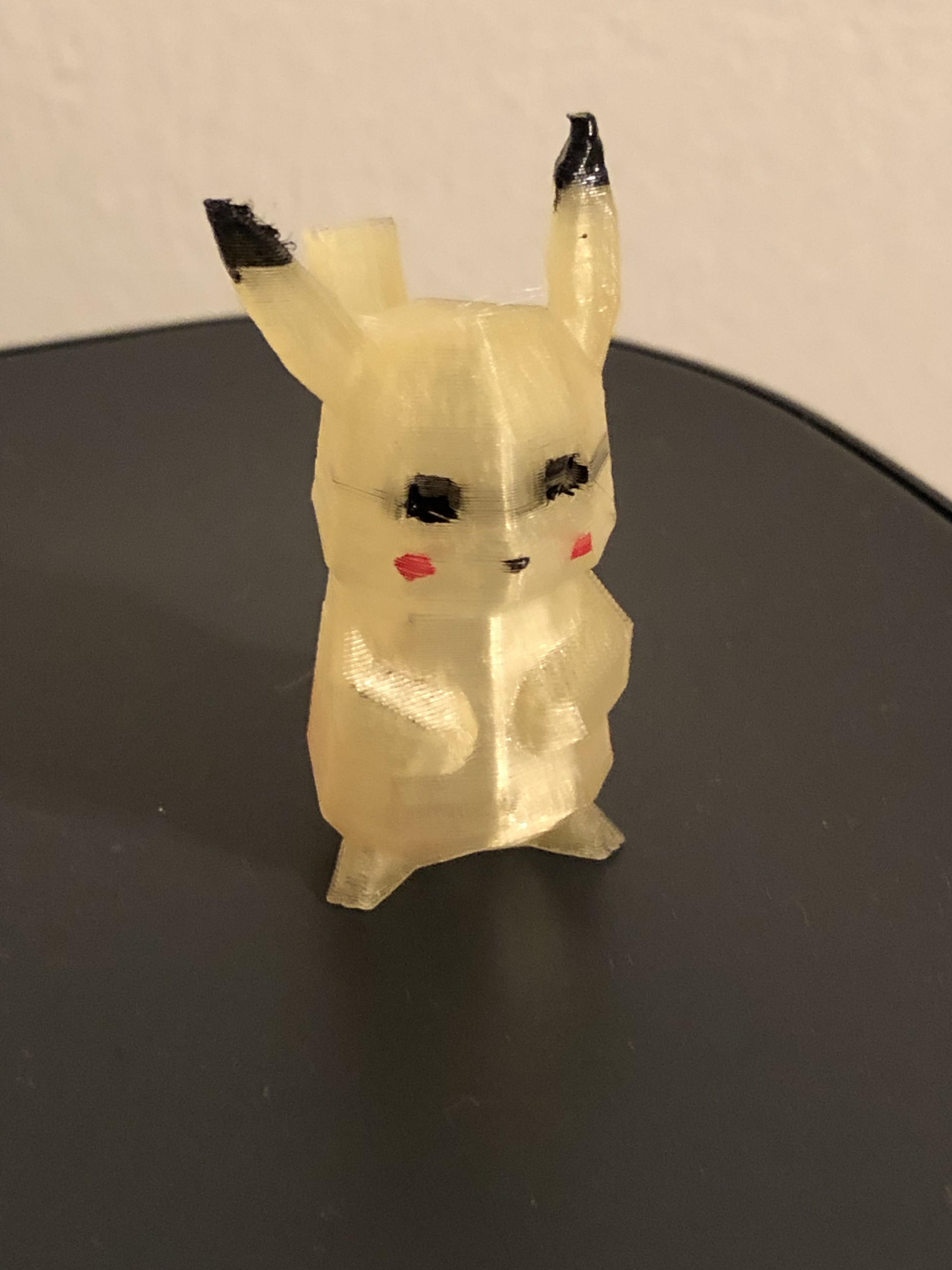 3D Printable Low-Poly Pikachu By Agustín Arroyo