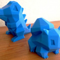 Picture of print of Low-Poly Totodile