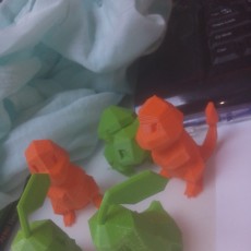 Picture of print of Low-Poly Charmander