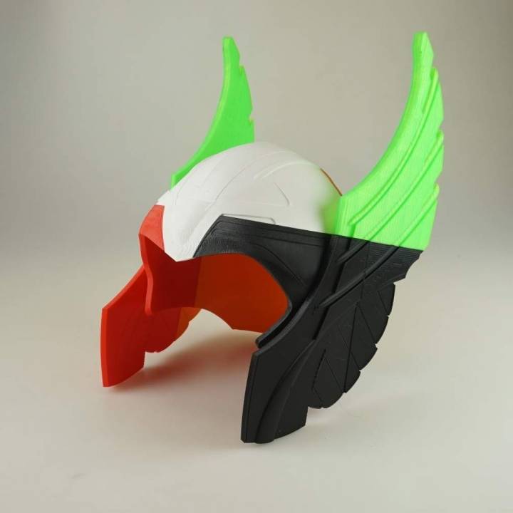 Thor's Helmet 3D model image