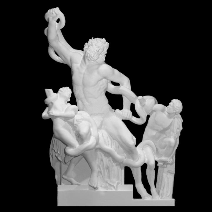 The Laocoön Group at The Vatican Museums, Vatican City image