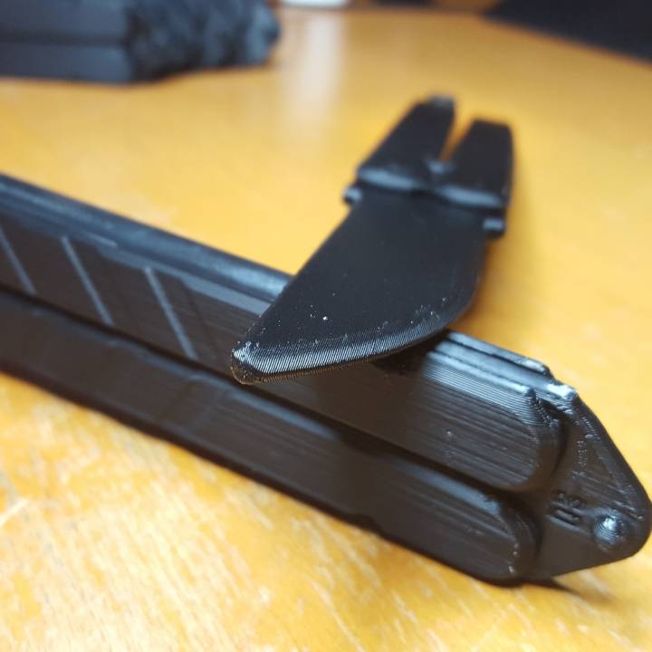 Print in place, Practice Balisong image