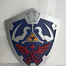 Picture of print of Link's Hylian Shield