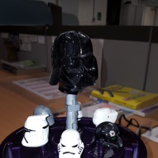 Picture of print of storm trooper through the ages