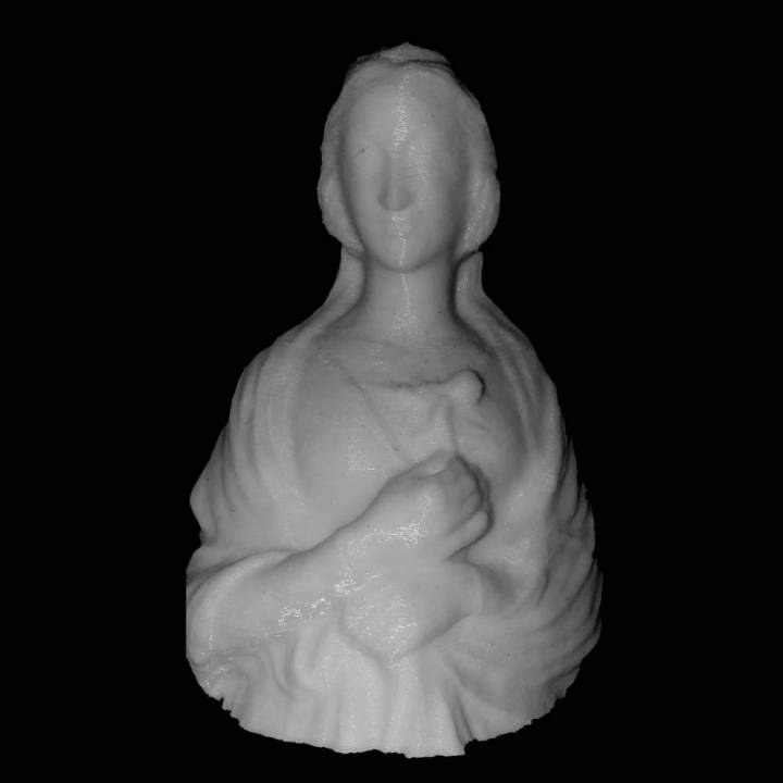 Bust of Giovane Donna Con Rose in Florence, Italy image