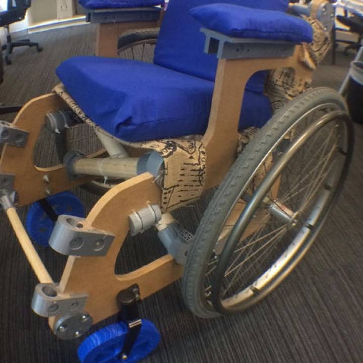 Wheelchair for people in 3rd world countries "HU-GO" image