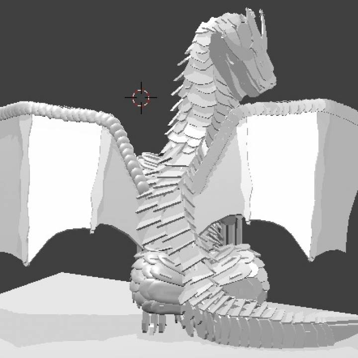 3d puzzle Dragon image