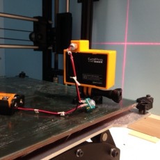 Picture of print of Laser-guided Bullet-Time GoPro rig