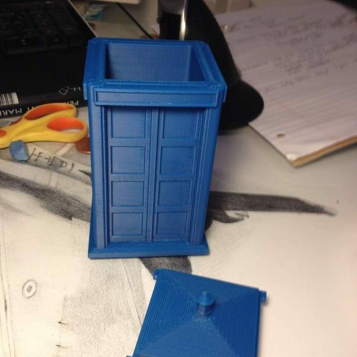 Doctor Who Tardis Pencil Case image