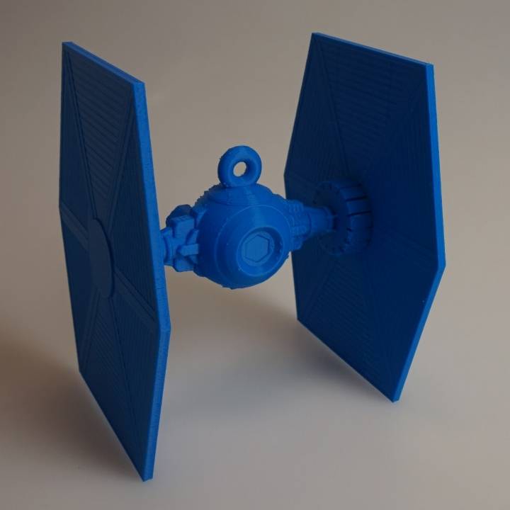 Tie Fighter Christmas decoration. image