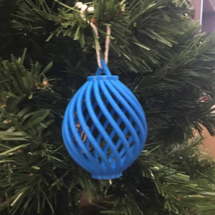 Spiral Christmas Ball image