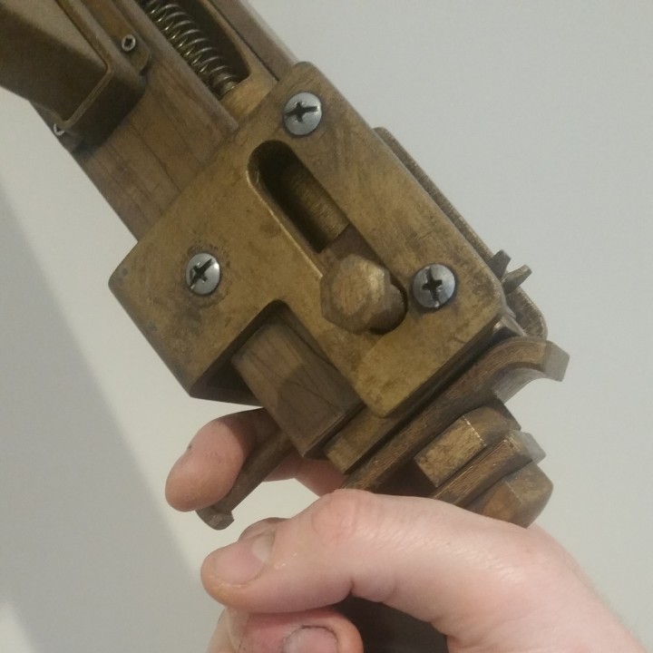 3d print of fallout 4 pipe pistol by lilykill