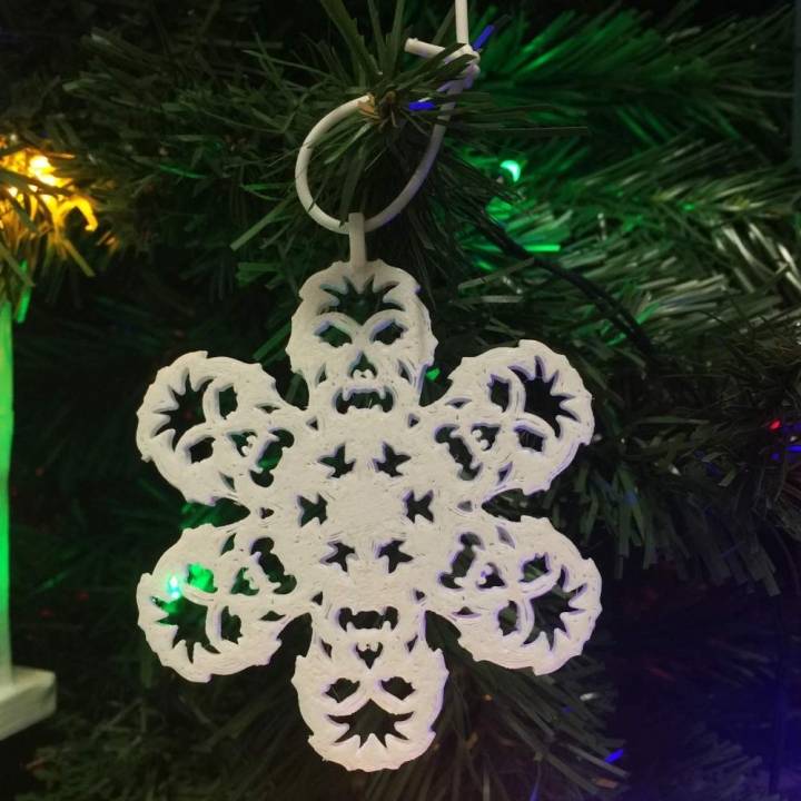 Chewbacca Flake christmas decoration image