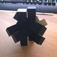 Picture of print of Wood puzzle star