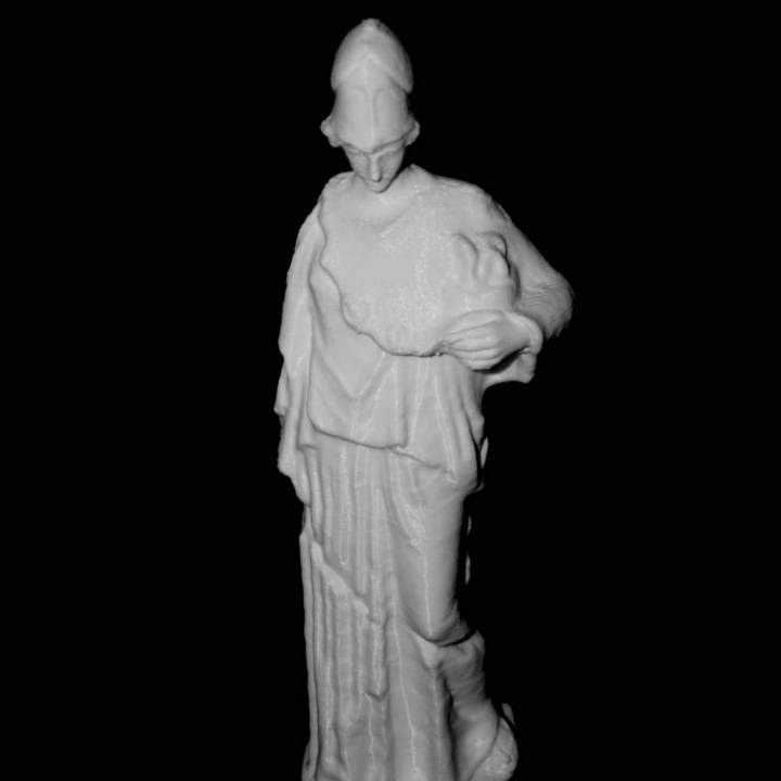 Athena, known as 'Athena holding a Cista' at The Louvre, Paris image