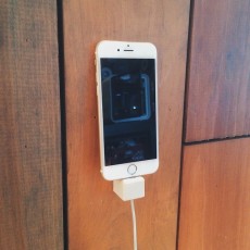 Picture of print of iPhone Wall Dock