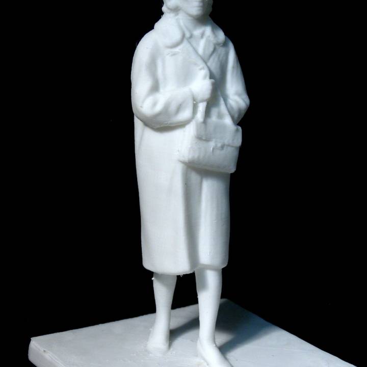 Woman with Handbag at The Middelheim Museum, Antwerp image