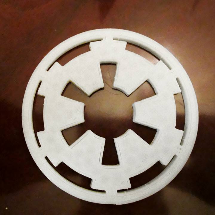 Star Wars Empire coasters with TIE Interceptor base image
