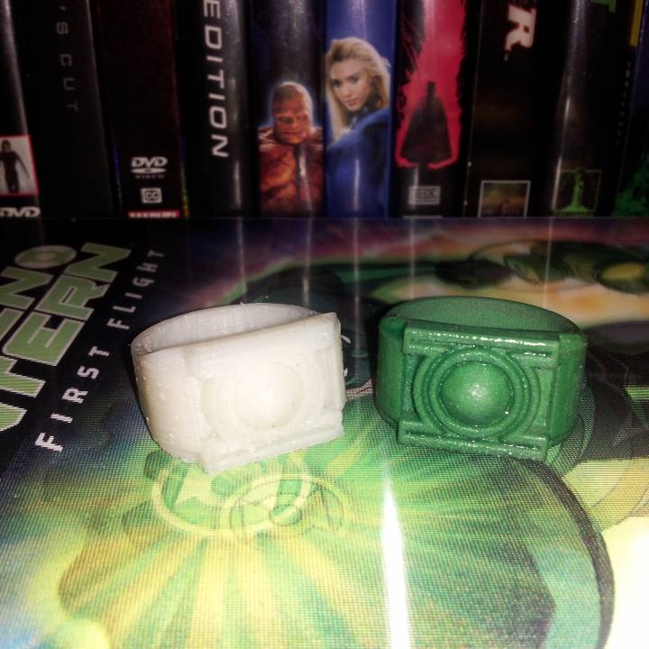 Green Lantern inspired ring. image