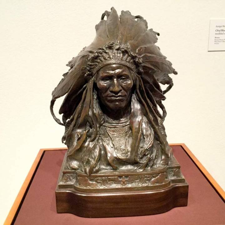 Chief Black Bird From the Rees-Jones Collection at Amon Carter Museum, Fort Worth image