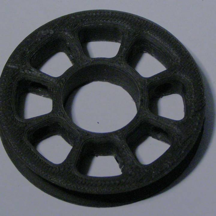 Cableway wheel sample STL file image