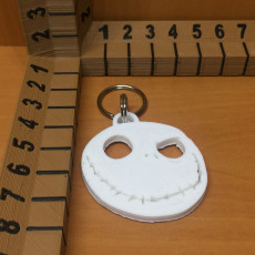 Picture of print of Jack Skellingtone key chain