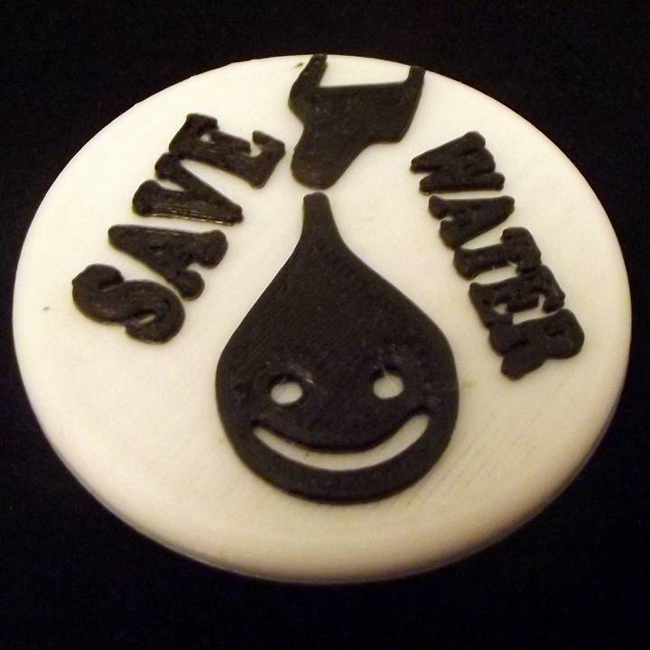 Save Water Badge image