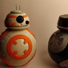 Picture of print of Star Wars The Force Awakens - BB8
