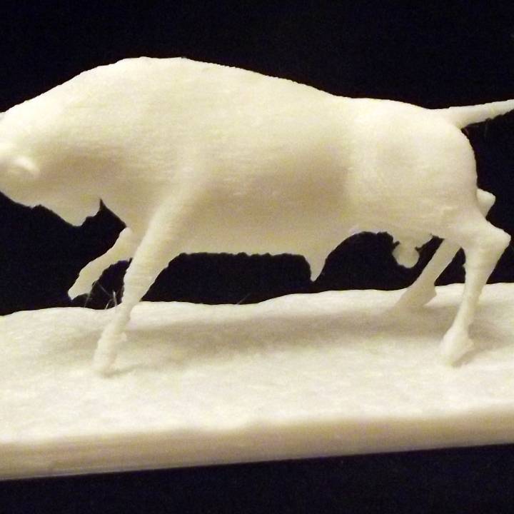 Bull at The Middelheim Museum, Antwerp image