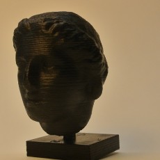 Picture of print of Female Head at The British Museum, London