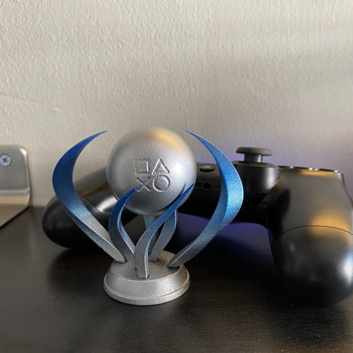 3D Printable Playstation Platinum Trophy by Kirby Downey 3D Printable Playstation Platinum Trophy by Kirby Downey