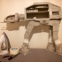 Detailed AT-AT from Star Wars Scale 1:75 print image