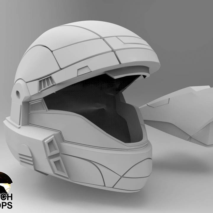 Halo 3 ODST helmet Wearable Cosplay image