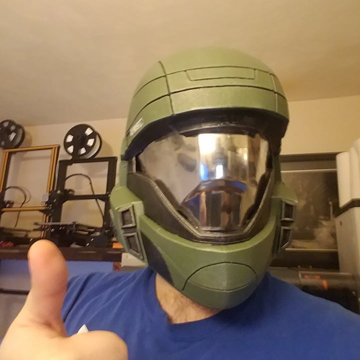 3D Print of Halo 3 ODST helmet Wearable Cosplay by Echo220