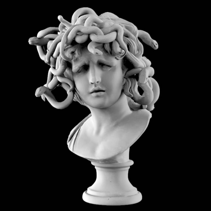 Bust of Medusa at The Musei Capitolini, Rome image