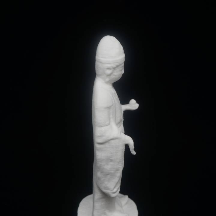Statue of Kichijoten at The British Museum, London image