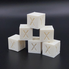 Picture of print of XYZ 20mm 3D printer Calibration Cube